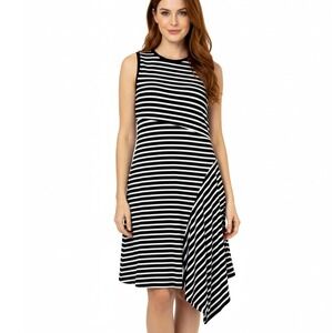 Banana Republic | Dresses | Banana Republic Black Asymmetrical Dress |  Poshmark